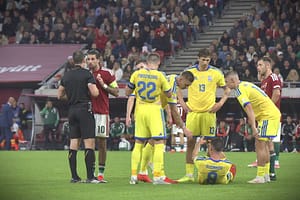 2026 0926 magyarország - ukrajna - nemzetek ligája - fotó - szokodi lászló 23 - szokodi academy media Szoboszlai Dominik a magyar válogatott csapatkapitánya az ukrajna elleni mérkőzésen